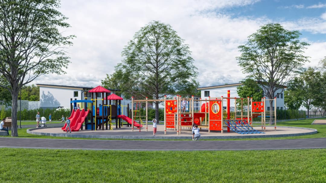 Vizualizace dětského hřiště 